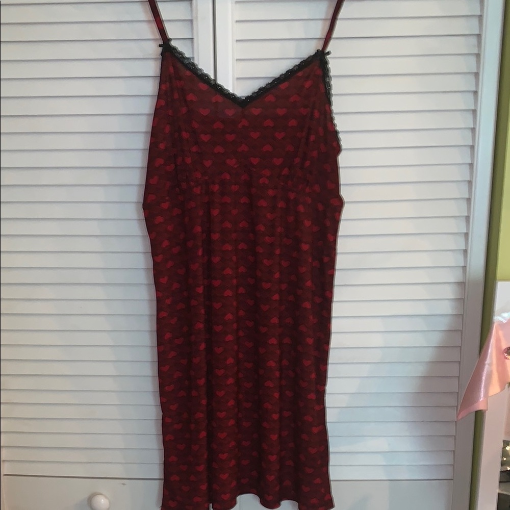 Rene rofe lace Satin heart nighty  xl